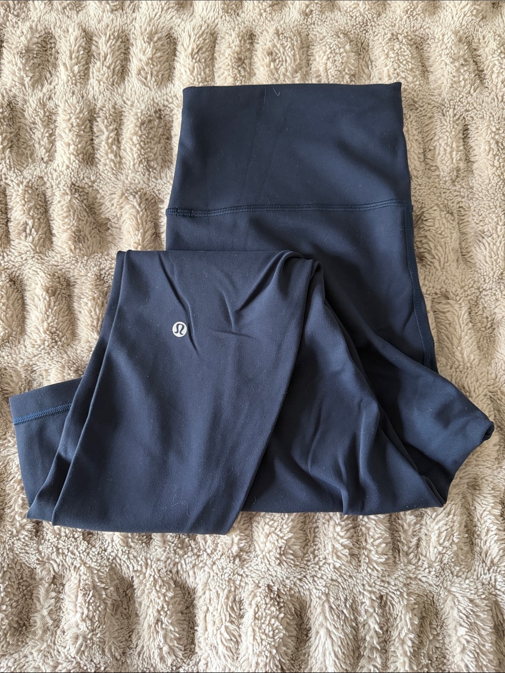 lululemon athletica Navy wunder train High-Waist Leggings - sz 12